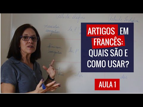 Artigos em francês quais são e como usar?  Aula 1 - Veja!
