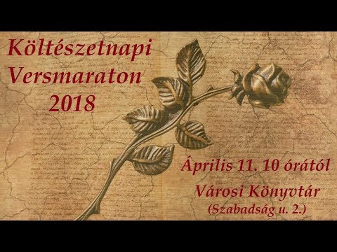 Költészetnapi versmaraton - délelőtt