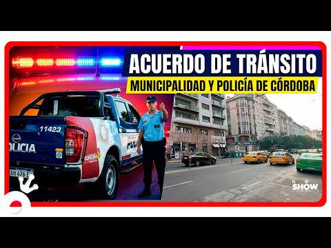 Convenio clave entre municipalidad y policía por el tránsito en Córdoba