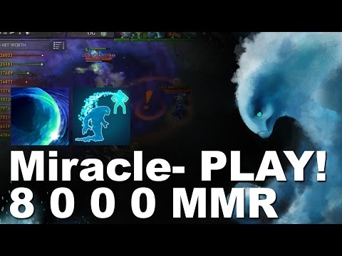 Miracle- 8 0 0 0 MMR Morphling Play and MATUMBAMAN Reaction vs LGD MDL Dota 2