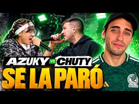 BLON reacciona a CHUTY vs AZUKY en FMS MÉXICO 🔥
