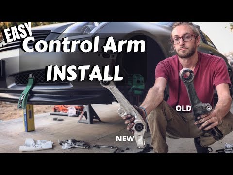 EASY G35 Moog Control Arm Install + CRAZY REACTION