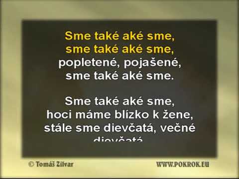Sme také aké sme - Beáta Dubasová, DEMO, ukázka Karaoke, instrumental z www.svetkaraoke.cz