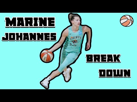 Marine Johannés Off Foot Layup Breakdown! (WNBA)