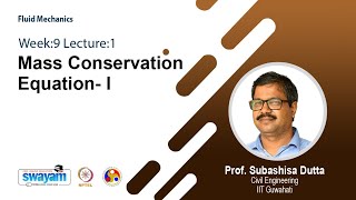 Lec 24: Mass Conservation Equation- I