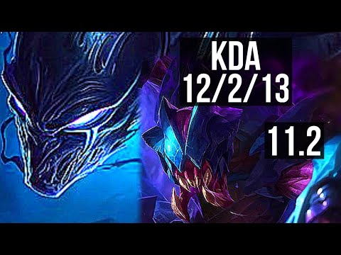 NOCTURNE vs REK'SAI (JUNGLE) | 3.2M mastery, 12/2/13, 1800+ games, Dominating | EUW Master | v11.2