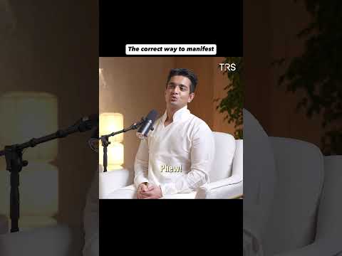 What's the correct way to Manifest? Explained by Dr. Tamanna C #shorts