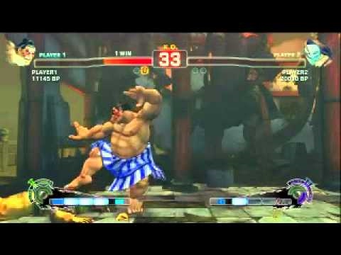 SSF4 jozhear as vega (Claw) vs Mr SNK (E. Honda) Match 12