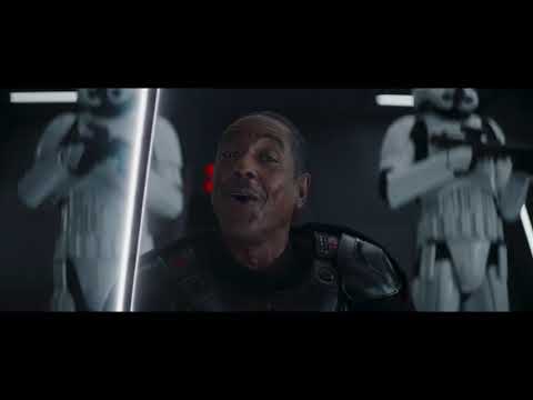 Baby Yoda (Grogu) encounter Moff Gideon - The Mandalorian Season Two (2020)