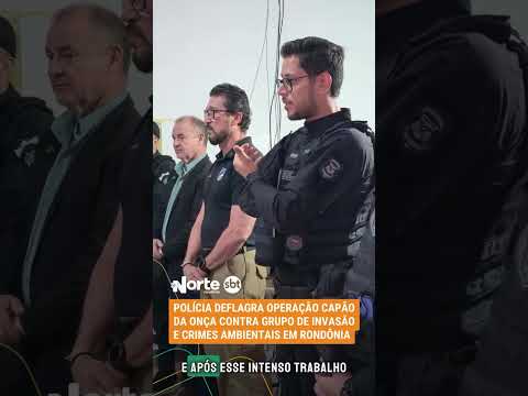 Grupo criminoso armado é alvo de operação da Polícia Civil por invasão de terra e danos ambientais