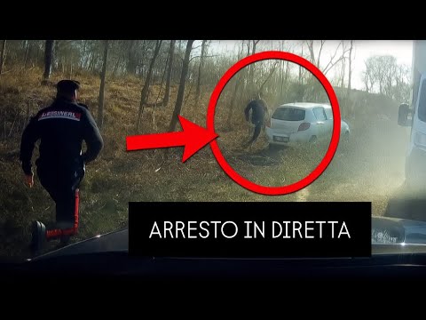 🚨 Inseguimento da Film: Carabinieri Bloccano Fuggitivi nel mezzo del traffico!
