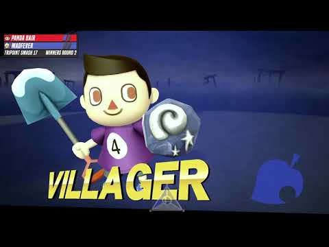 Tripoint Smash 17 - Winners Round 2 - Panda Bair (Villager) Vs. Maofever (Rosalina and Luma)