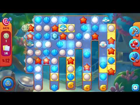 [FISHDOM Walkthrough] Level 6476 Challenge (Qua màn - 1 lần chơi)