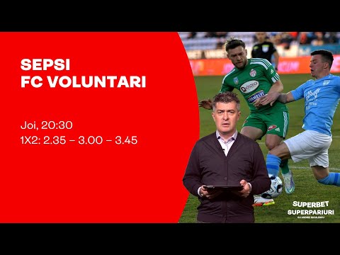 Goluri, marcatori şi cornere la finala Cupei: Sepsi - Voluntari! SuperPariuri cu Andrei Niculescu