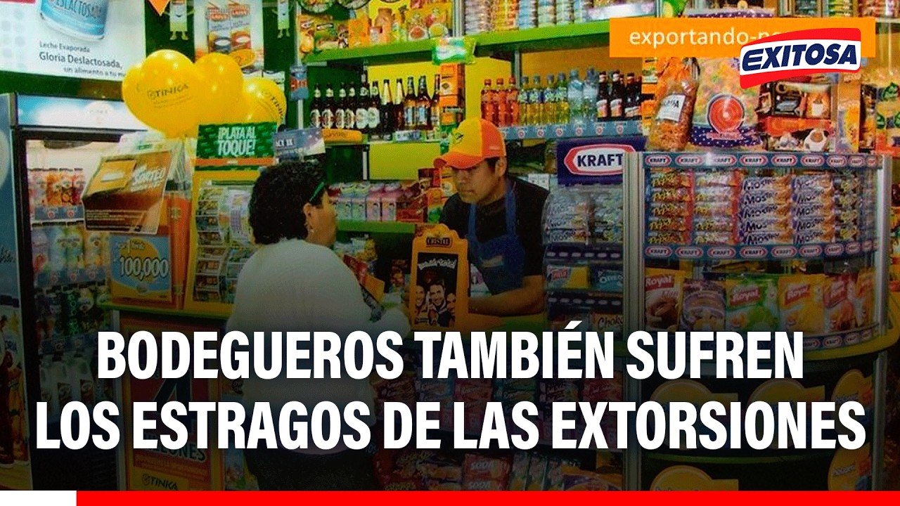🔴🔵 Bodegueros también sufren los estragos de las extorsiones a través del cobro de cupos
