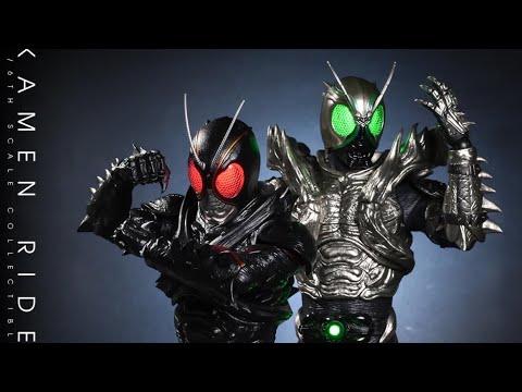Mô hình 3D DIY HOTTOYS Kamen Rider Black Sun TMS100B