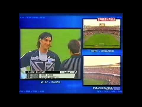 2001.12.27 Velez Sarsfield 1 - Racing 1 (Partido Completo 60fps - Torneo Apertura 2001)