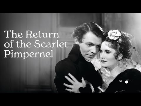 The Return of the Scarlet Pimpernel (1937) | Classic Adventure Drama | Full Movie