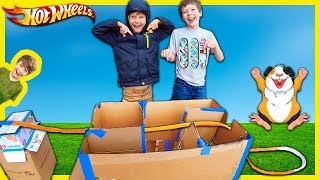 Hot Wheels Guinea Pig Box Fort + Throw It Out The 