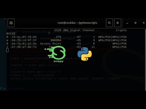 Offensive Python Arp Scanner Using Scapy