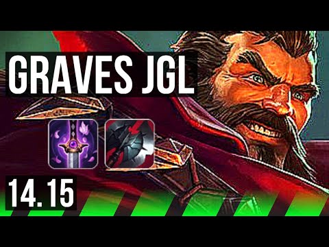 GRAVES vs UDYR (JGL) | Rank 3 Graves, 69% winrate, 10/2/5, Godlike, Rank 16 | NA Challenger | 14.15