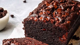 Chocolate Banana Bread recipe. Soft Banana Bread recipe