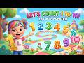 Learn To Count 1 To 10 With Lulu Fun Counting Song For Toddlers Preschoolers