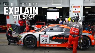 Audi Sport explains the Pit Stop | 24h racing insights