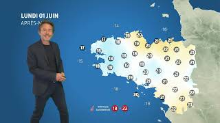 Illustration de l'actualité La météo de votre lundi 1er juin 2026