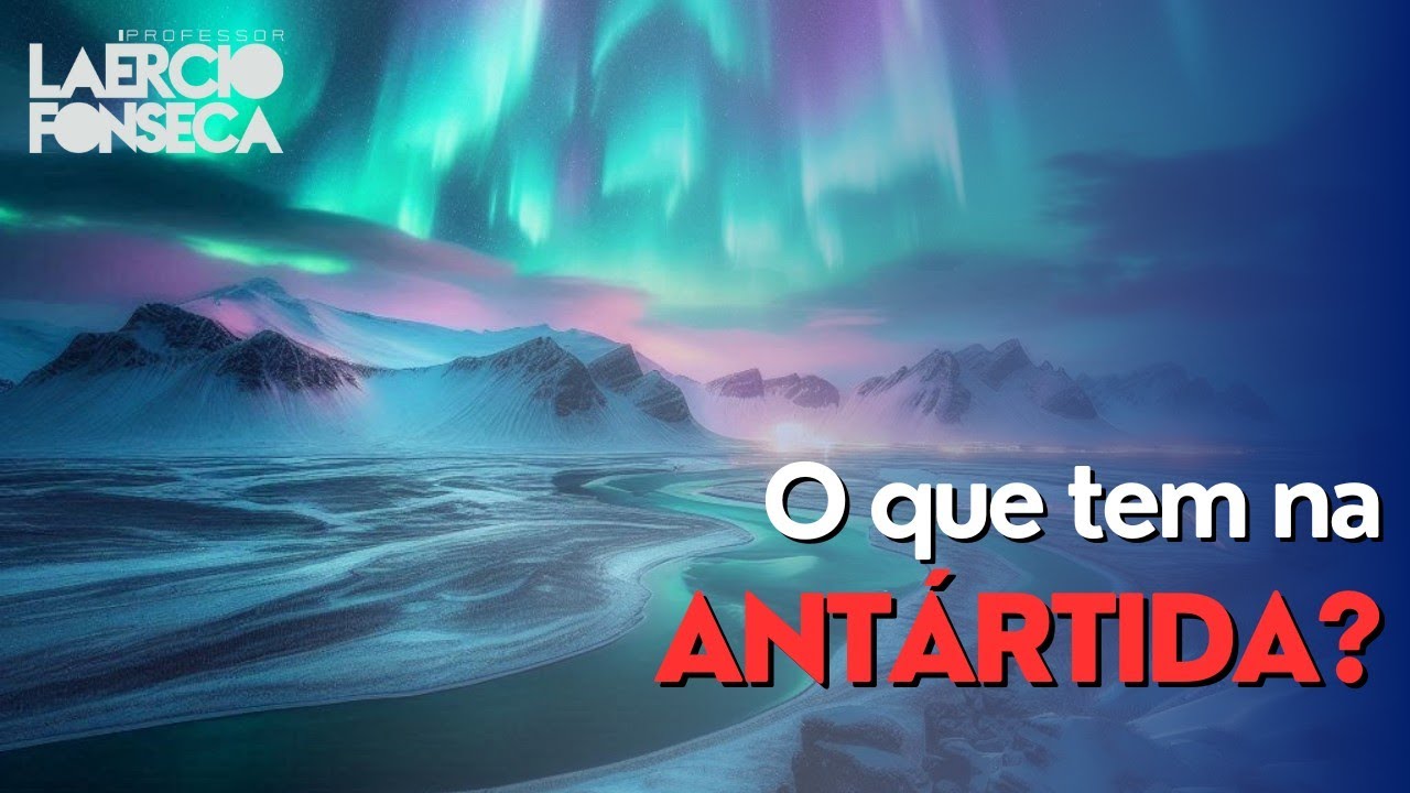 O que tem ABAIXO de TODO o GELO da ANTARTIDA?