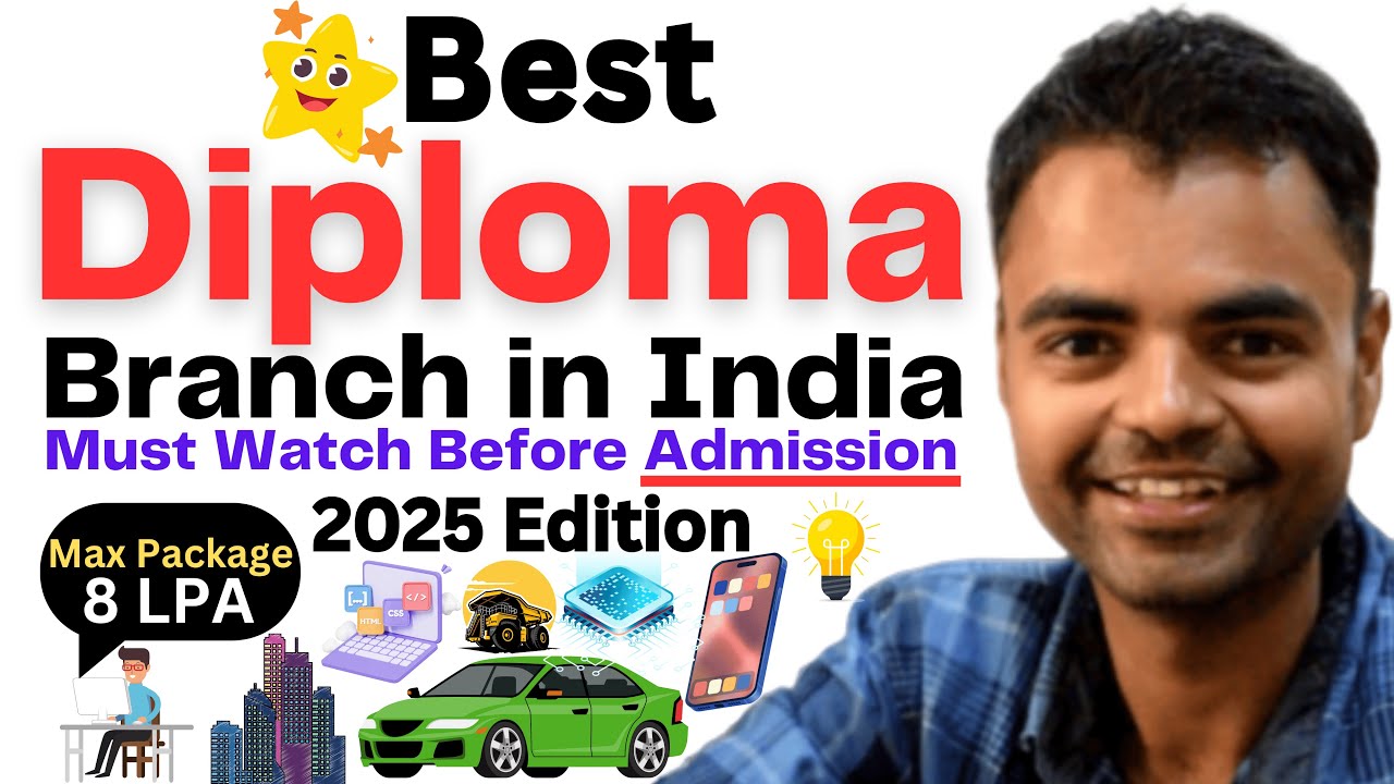 Best Diploma Branch, Top Polytechnic Branch for Govt Jobs, Girls, Boys, Salary #diploma