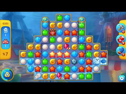 [FISHDOM Walkthrough] Level 6361 Hard (Qua màn - Fishdom)