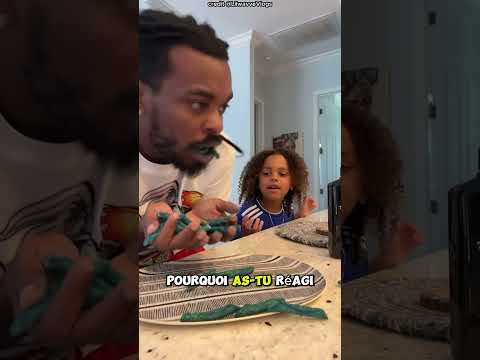 Le malentendu de papa a fait éclater tout le monde de rire ! 😂🍽️ #ShortVideo