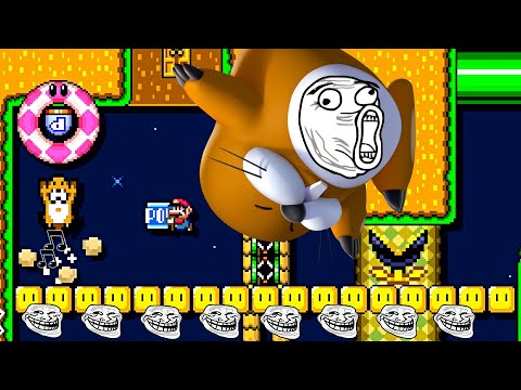 Super Mario Maker 2 🚢 Molesome Trolls 🚢 Tutajkk - 7MMC