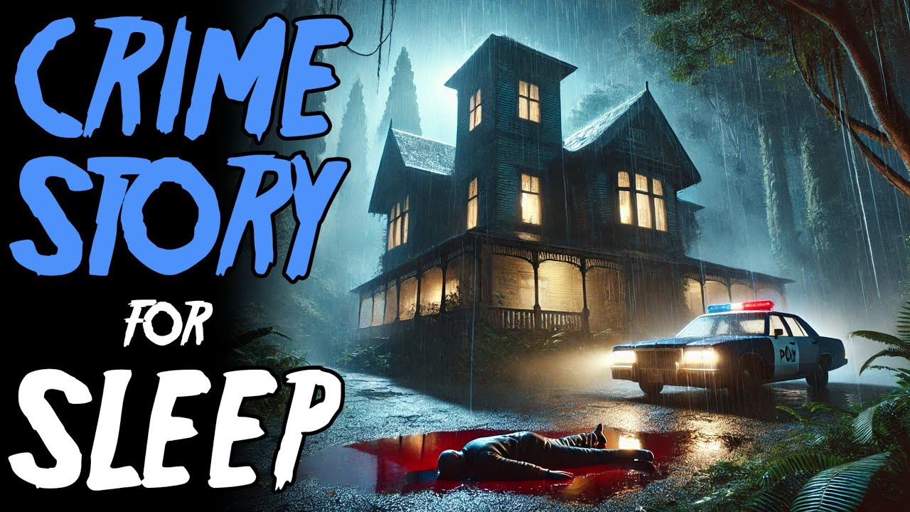 Disturbing True Crime Stories For Sleep With Rain Sound | Black Screen | Vol. 72
