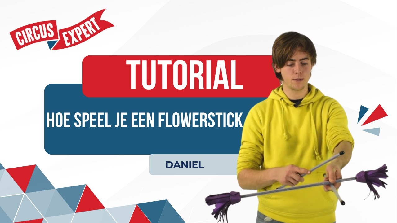 product video Bravo Flowerstick Elements met handstokken en tas | rolbare versie