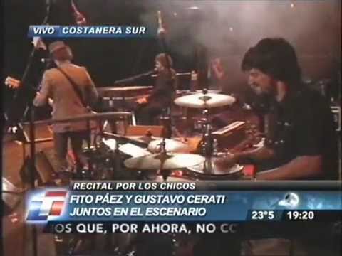 Fito Paez y Gustavo Cerati - Ciudad de Pobres Corazones - Concierto Alas 2008