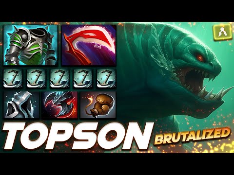 Topson Tidehunter Brutal Hunter - Dota 2 Pro Gameplay [Watch & Learn]
