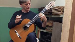 Video thumbnail for 1964 Robert Bouchet - Villa Lobos Prelude #3 Frank Wallace, Guitar by Vintage Classical Guitars