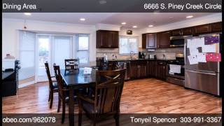 preview picture of video '6666 S Piney Creek Circle Aurora CO 80016 - Tonyeil Spencer - Spencer Realty LLC'