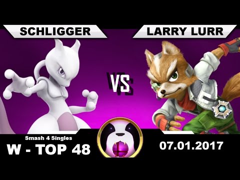 PPT-W17 - Schligger (Mewtwo) Vs. Larry Lurr (Fox) - Winners Top 48 - Smash 4