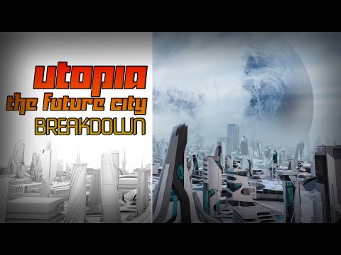 Utopia the Future City VFX Breakdown | Tomorrowland City | Roy Creations