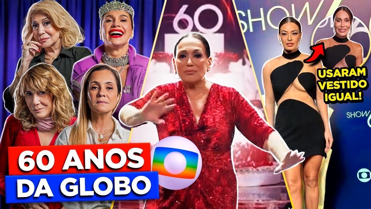 ANALISANDO ‘GLOBO 60 ANOS’: LOOKS, SHOWS E ENCONTRO DE VILÃS | Diva Depressão