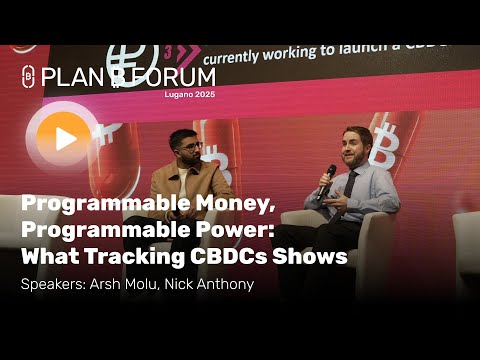 Programmable Money, Programmable Power: What Tracking CBDCs Shows