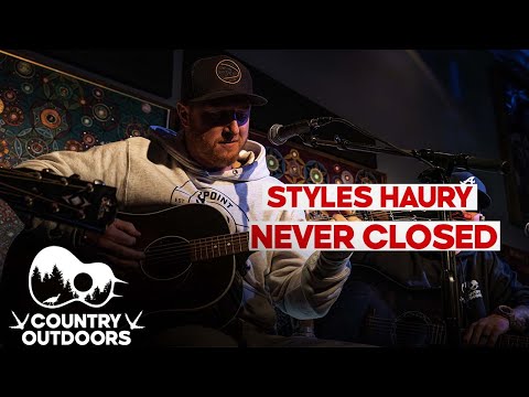 Styles Haury - Never Closed (acoustic LIVE)