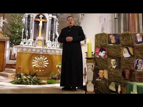 Božićno novogodišnja čestitka župnika don Franje Glasnovića