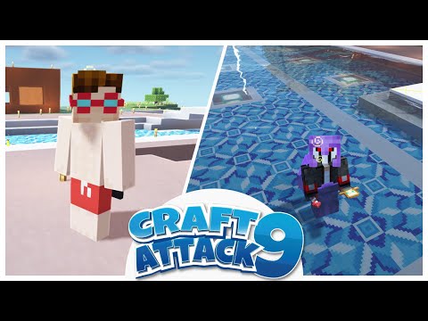 DIE Poolgäste treffen viel zu früh ein! | Craft Attack 9 #33 | Minecraft Craft Attack