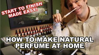 How to Make Natural Perfume at Home (Made Easy) #IncensePerfume