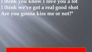 Thompson Square - Are You Gonna Kiss Me Or Not Lyrics