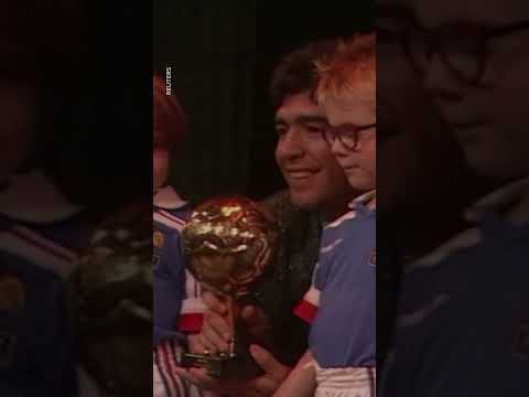 Golden Ball trophy awarded to Diego Maradona to be auctioned Shorts